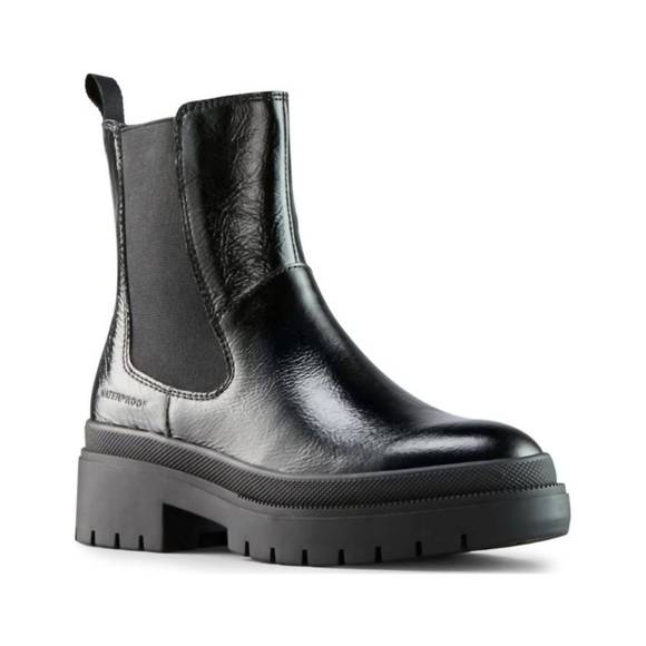 NEW COUGAR women's swinton leather boots in black - Picture 2 of 5